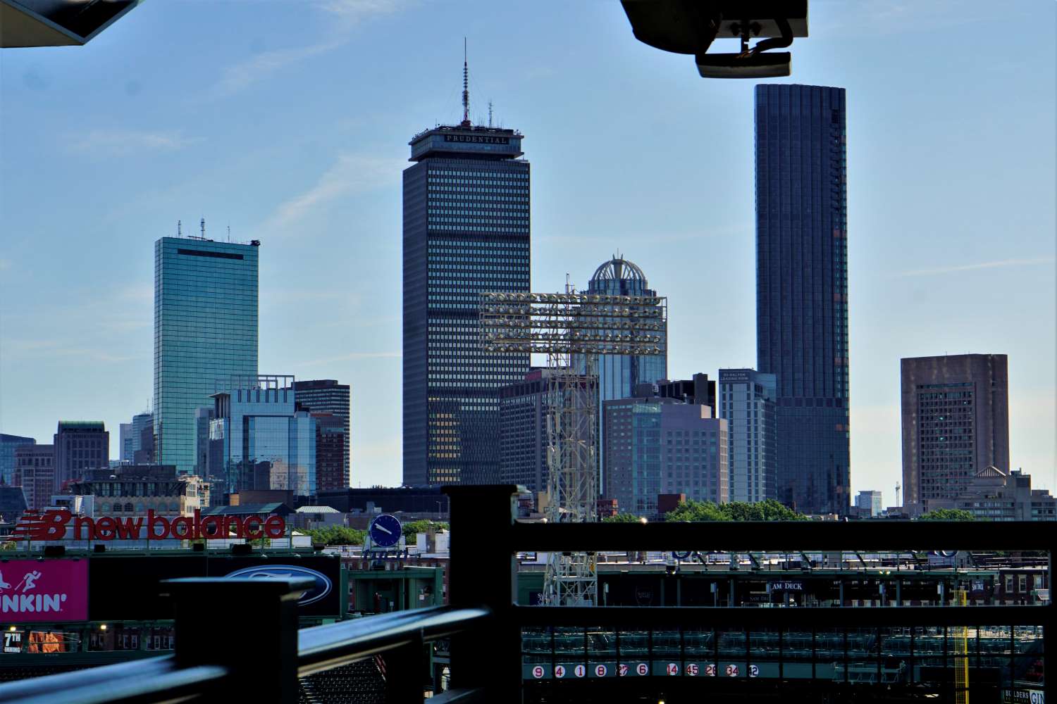 A view from Fenway Park